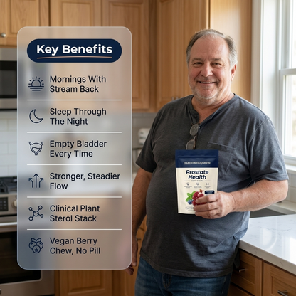 Key Benefits — 6 reasons for prostate, sleep, stream
